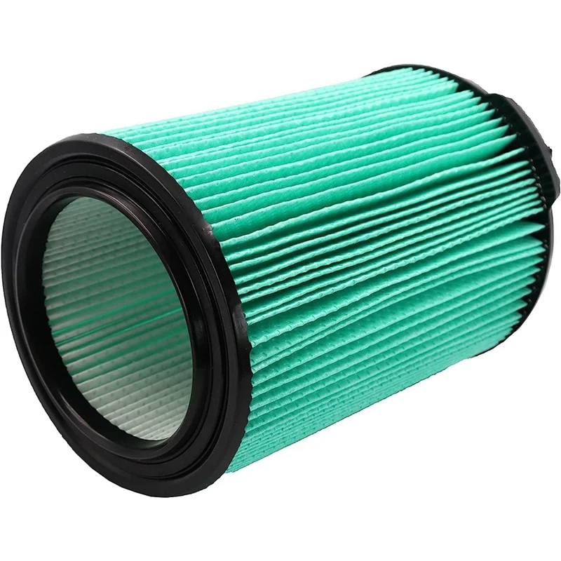 VF6000 5-lagiger plissierter Ersatz-Staubsaugerfilter, kompatibel mit 5–20 Gallonen Nass-/Trockensaugern (2 Packungen) – A07G