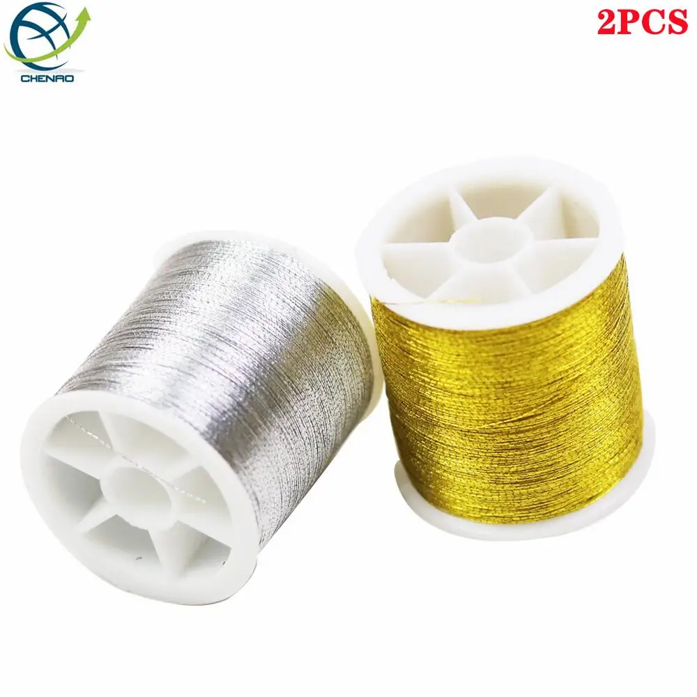 2Pcs/Set 109Yards Cross-stitch Threads Nylon Thread Embroidery Thread For DIY Embroidery Handmade Braided Sewing Supplies