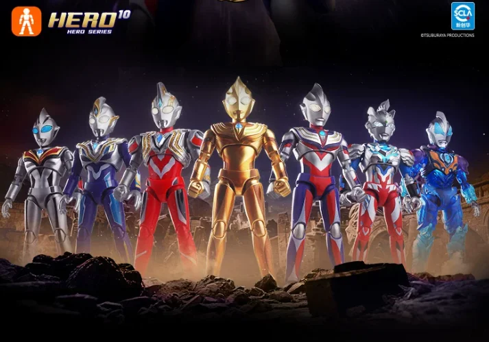 Blokees Ultraman Shining Version S First Tiga New Building Block Figure Model Genuine Collectible Blind Box For Fans Collectors view 6