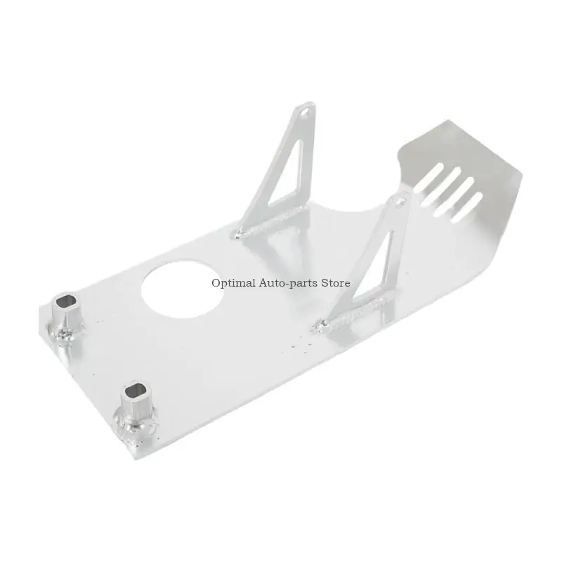  Heavy Duty Aluminum Motorcycle Skid Plate For KLX80 KX85 125-250cc Models Easy Installation No Welding Mudproof Design