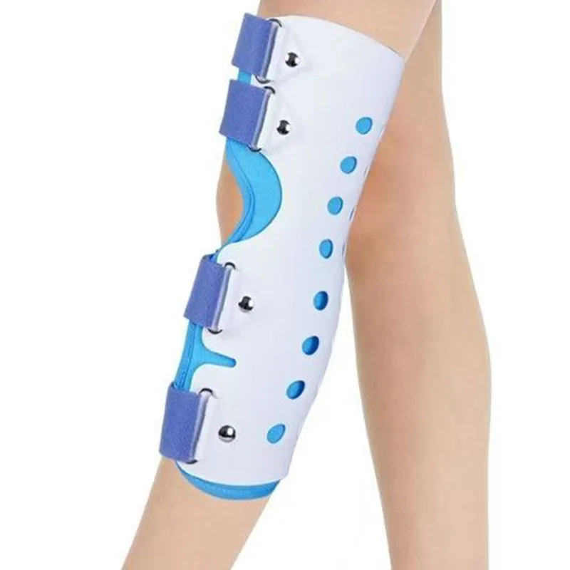 Children's Adjustable Joint Fixation Brace-Lower Limb Patellar Fracture Brace-Meniscus Injury/Sprain Medical Knee Support