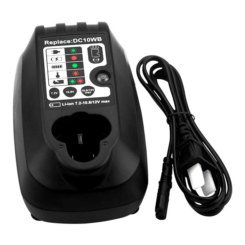 

Portable Lithium Battery Charger Fast-charging Station Power Tool Battery Charger Suitable for Makita 7.2–10.8V Li-ion Batteries