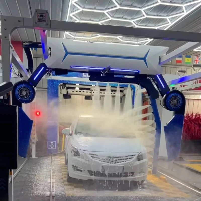 360 Degree Touchless Automatic Car Wash Machine Dedicated Intelligent Cleaning Equipment For Commercial Car Wash Centers