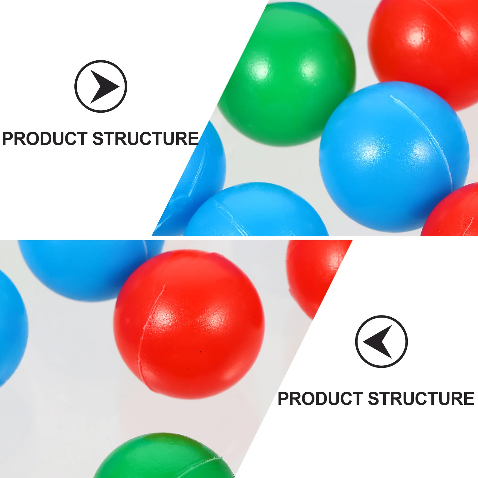 Boules solides de 2mm pour enfants, 30 pièces, jouets d'enseignement des mathématiques, outils de comptage, couleurs aléatoires, matériaux sûrs, apprentissage de la probabilité