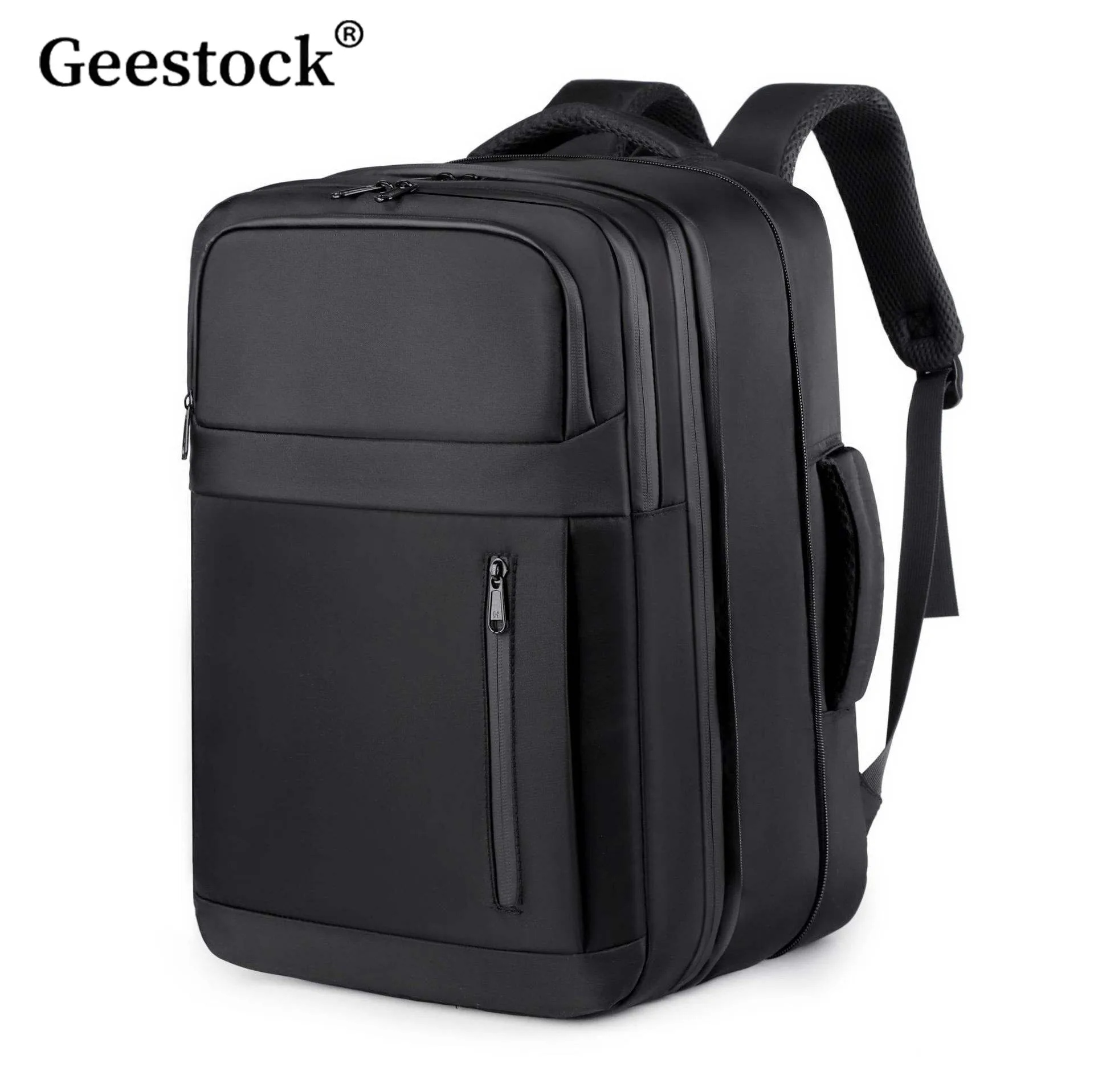 

Geestock Vacuum Compression Backpack Mens Waterproof Business Laptop Bag Large Capacity Outdoor Hiking Climbing Rucksack ﻿