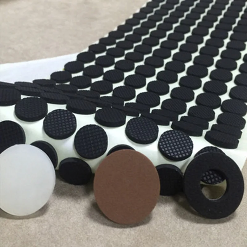 Factory Direct Compatible with Rubber Pads Highway Bridges Anti-collision and Shock Absorption Rubber Pads, Round Buffer