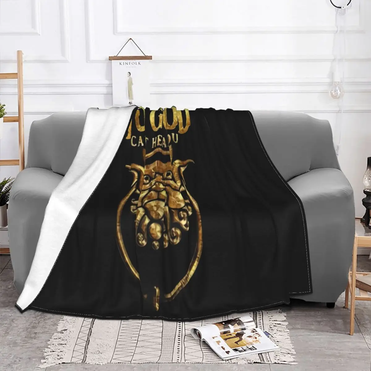 Labyrinth Door Knockers Not Good Cant Hear You Cool Casual Pride Men Unisex New Throw Blanket