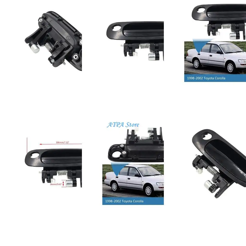 

U13C Rear Exterior Door Handle Outside Pull Trum Handle 69220-02040