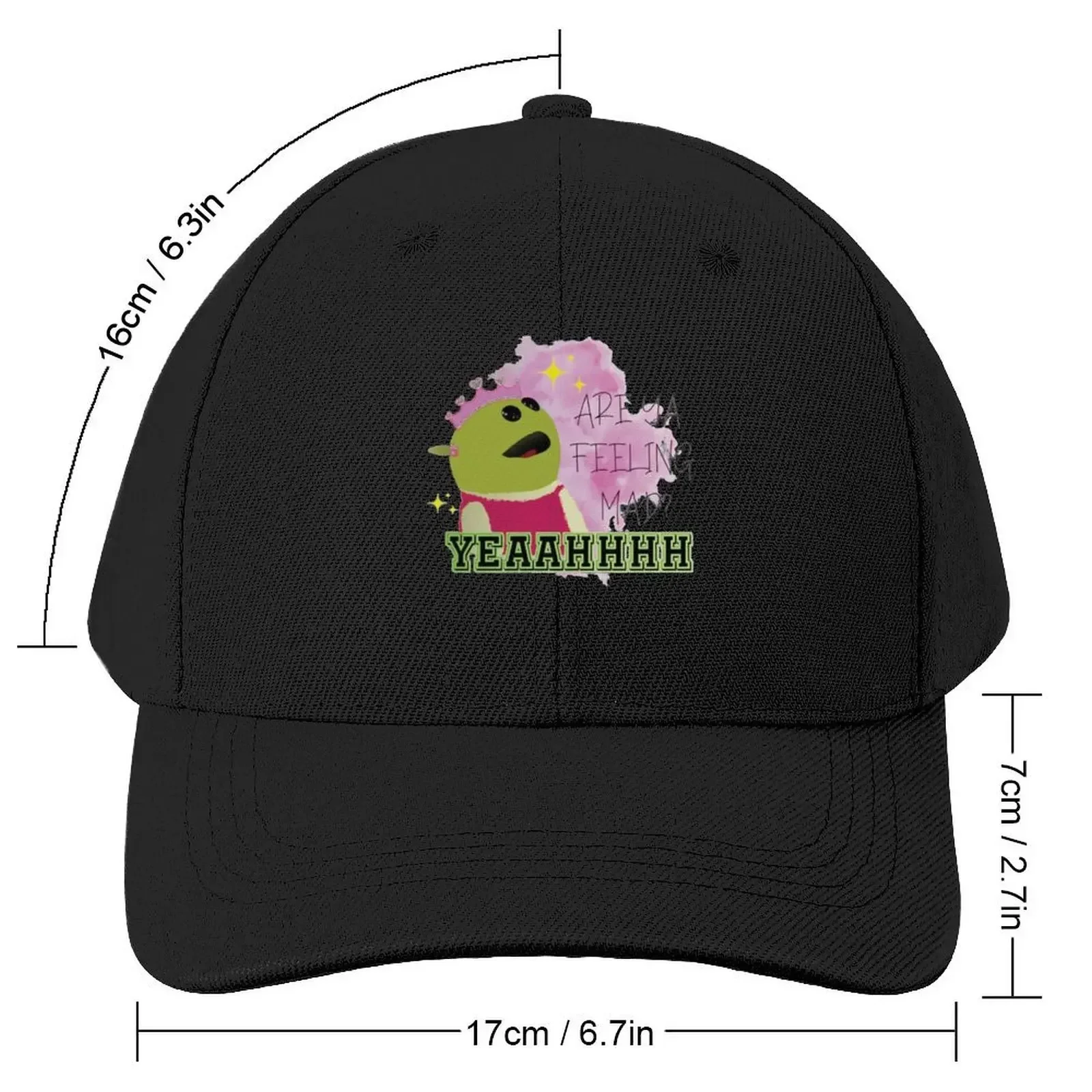 Are You Feeling Kinda Mad Baseball Cap Horse Hat |-F-| fashionable Designer Man Women's