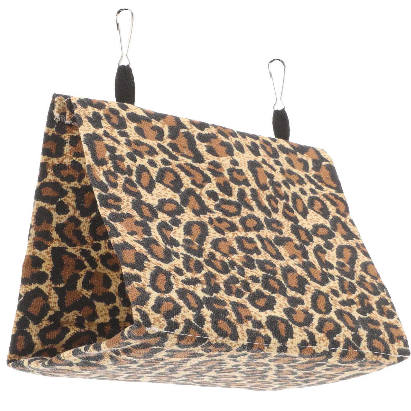

Small Animal Hamster Nest Hanging Cage Leopard Print Winter Warm Bed for Rat Squirrel Guinea Pig Pet House Comfortable