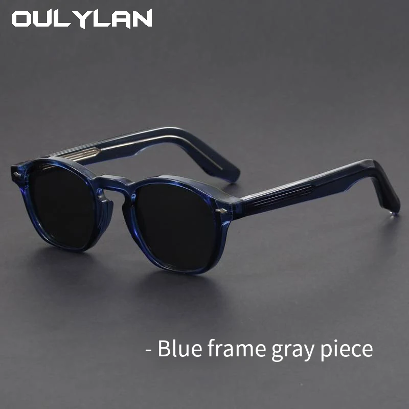 Oulylan New Retro Square Sunglasses Women UV400 Sun Glasses Men Ultra Light Vintage Outdoor Travel Sunscreen Sunglass