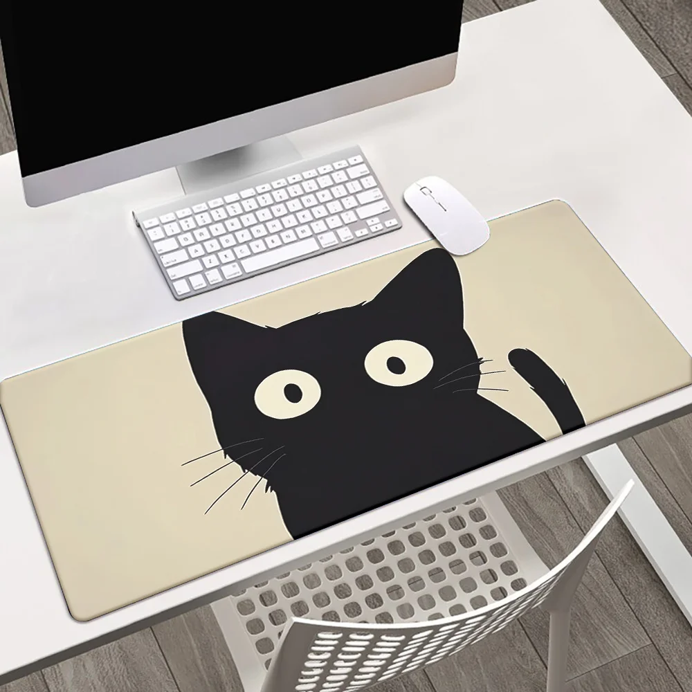 

The rubber anti-slip and washable mouse pad designed by Black Cat is suitable for gamers and home use, with high quality