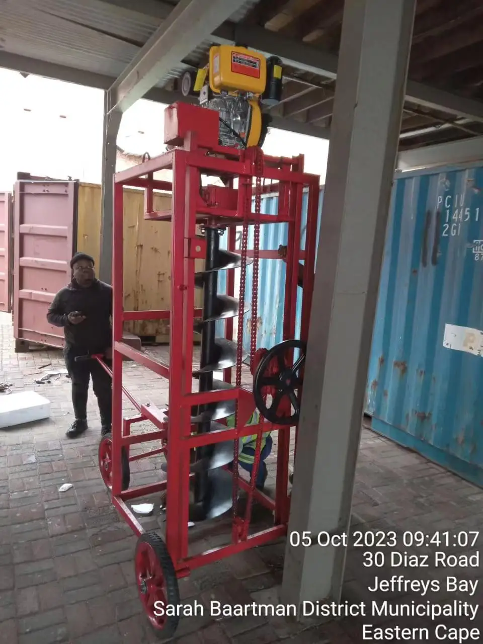آلة حفر التربة اليدوية Ga sol ine 7HP