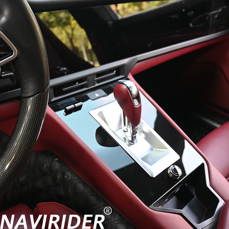 Panel For Porsche Panamera 2010 - 2017 Radio Car Center Console Saddle Touch Dashboard Carplay Electric Air Conditioning Vents