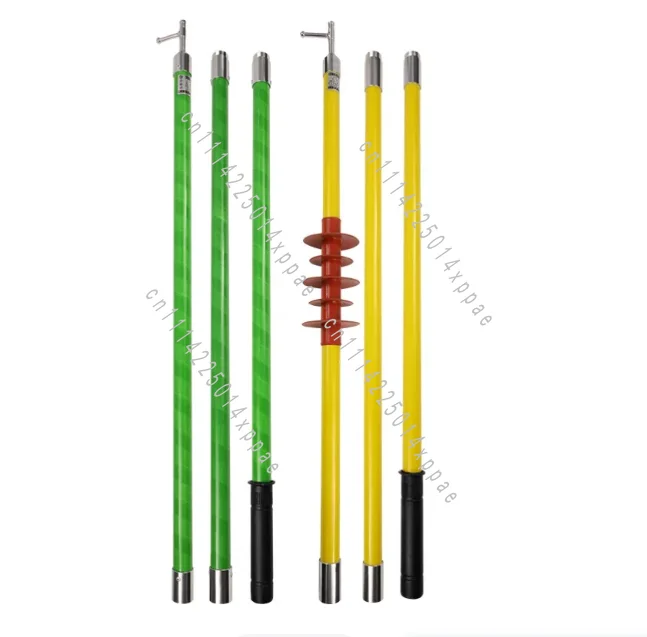 110KV Lingke Rod Brake 220KV 550KV Telescopic High Voltage Insulated Rod Insulated Rod Electrician