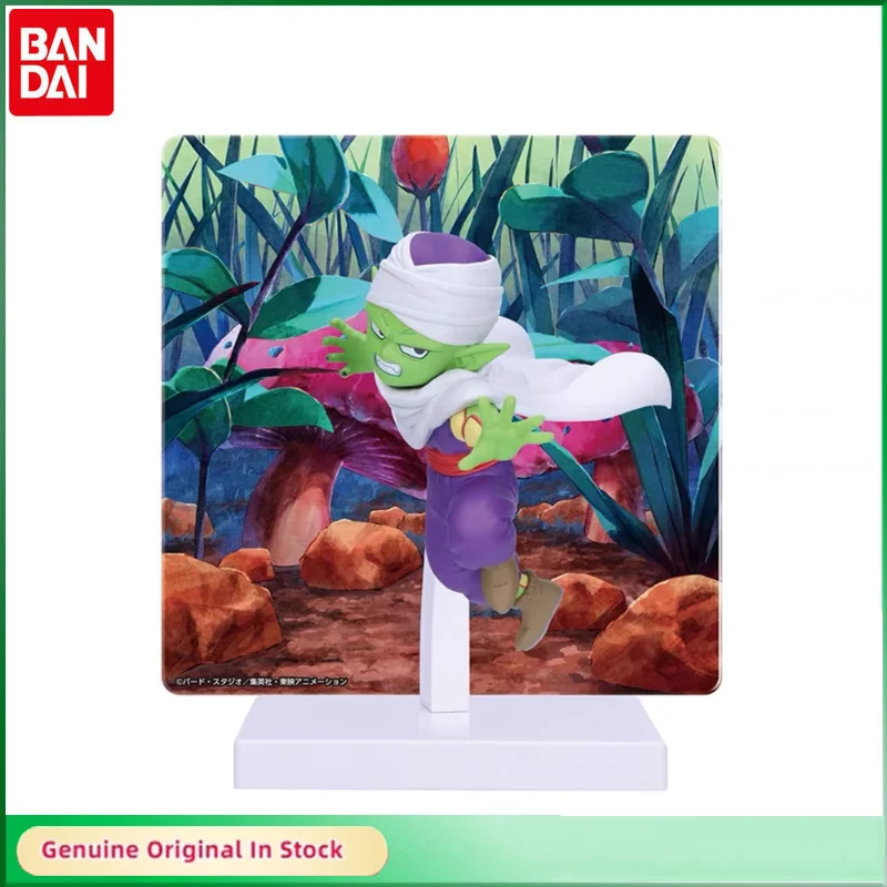 

Bandai Original Dragon Ball Series Super Saiyan 3 Little Piccolo Mini Action Figure Model Desktop Ornaments Collectibles