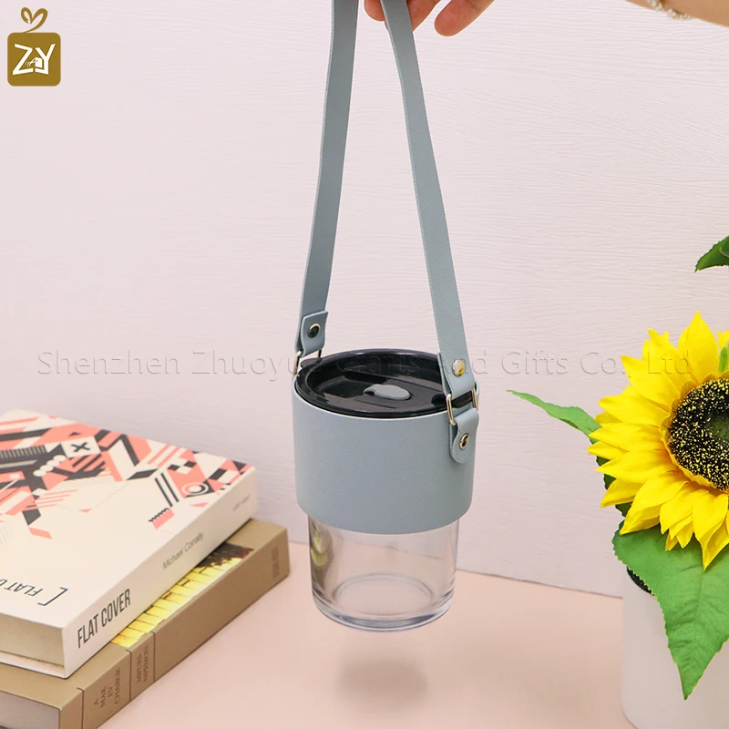 Cangkir kopi genggam kulit PU - Coffee Tea Flask ulasan dan harga