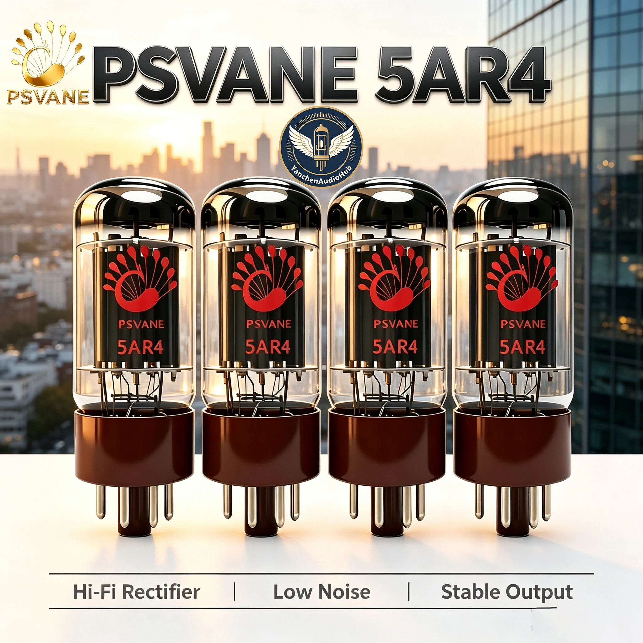 CHN 2027-PSVANE-12BH7 Vacuum Tube Alternative 6N6 7119 for Hi-Fi Audio Tube Amplifier