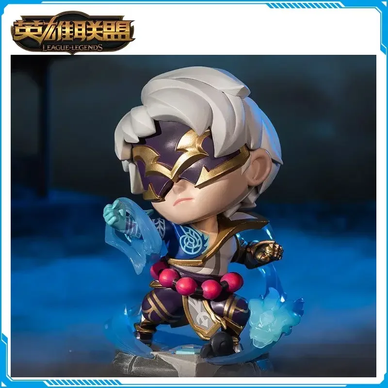 

Original LOL League of Legends Lee Sin/the Blind Monk S11 Q Version Game Statues Action Figures Collectible Model Toys Gift