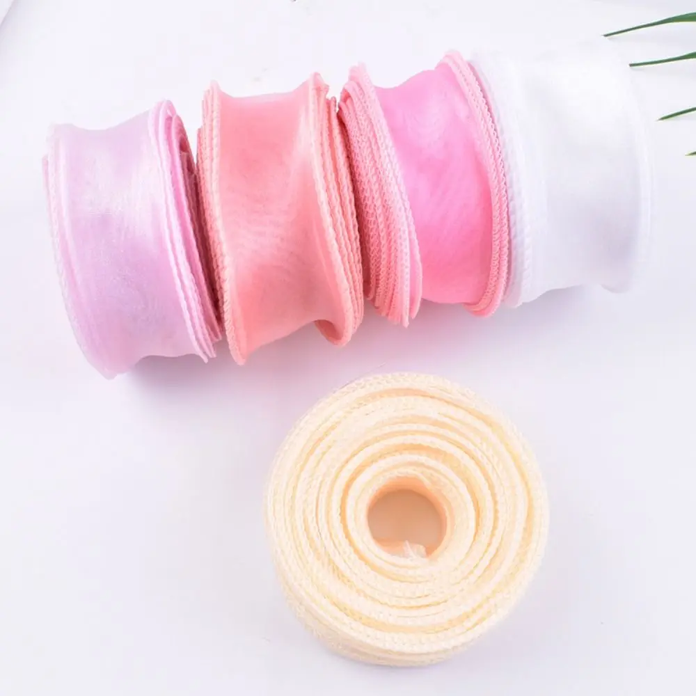 

Fashion Roll of Satin Ribbon 40mm 10 yards Flower Bouquet Wrapping Tulle Ribbon Organza Ribbon Mesh Fabric Lace Korean Ribbons