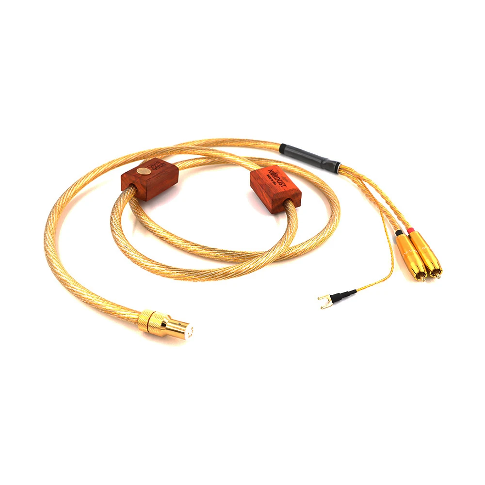 Nordost ODIN GOLD TONEARM CABLE PHONO RCA Male Cable Viny HIFI