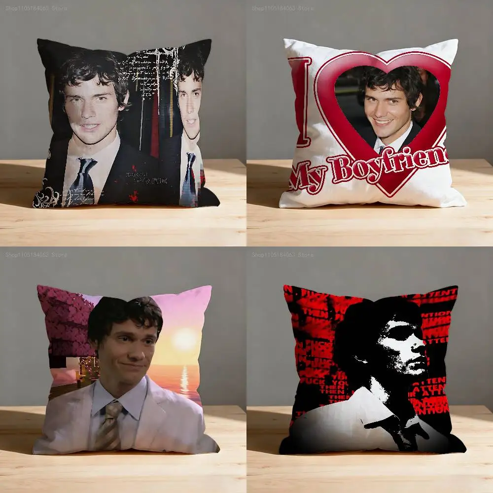 

Christian D-Dexter Brian Moser Pillow Case For Sofa Decor Car Office Room Printing Cushion Cover Decorations and Protector