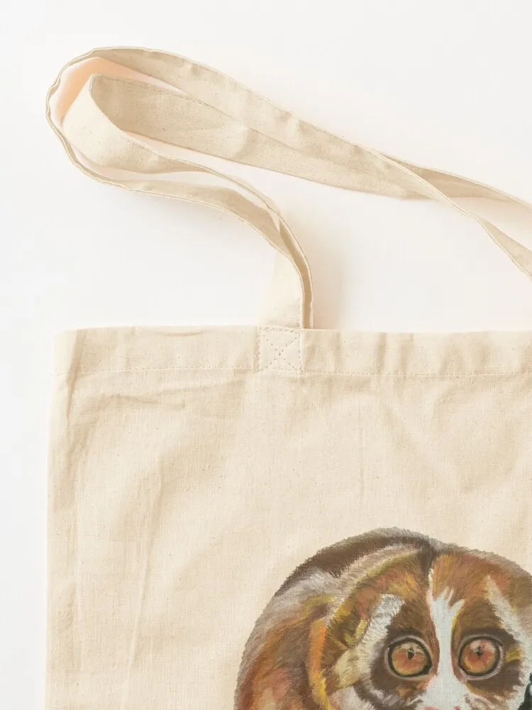Slow Loris with Baby Tote Bag Shopper tote bag university Big bag women sac pour femme