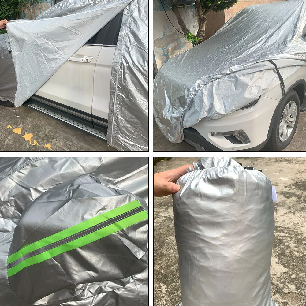 Car Covers Dust Snowproof Auto Sun Full Cover Waterproof ProtectorFor Toyota GR Sport Yaris Cross Fortuner SW4 Car Accessories