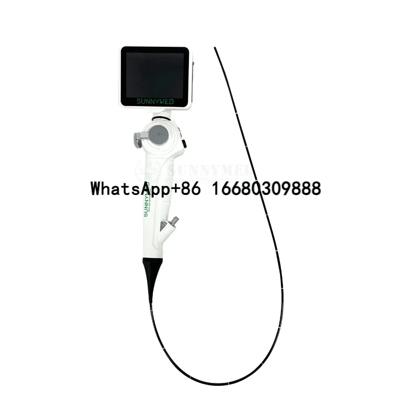 SY-P029-3  Medical Potable Endoscope ENT Video Laryngoscope Bronchoscopy Flexible Endoscope with Forceps