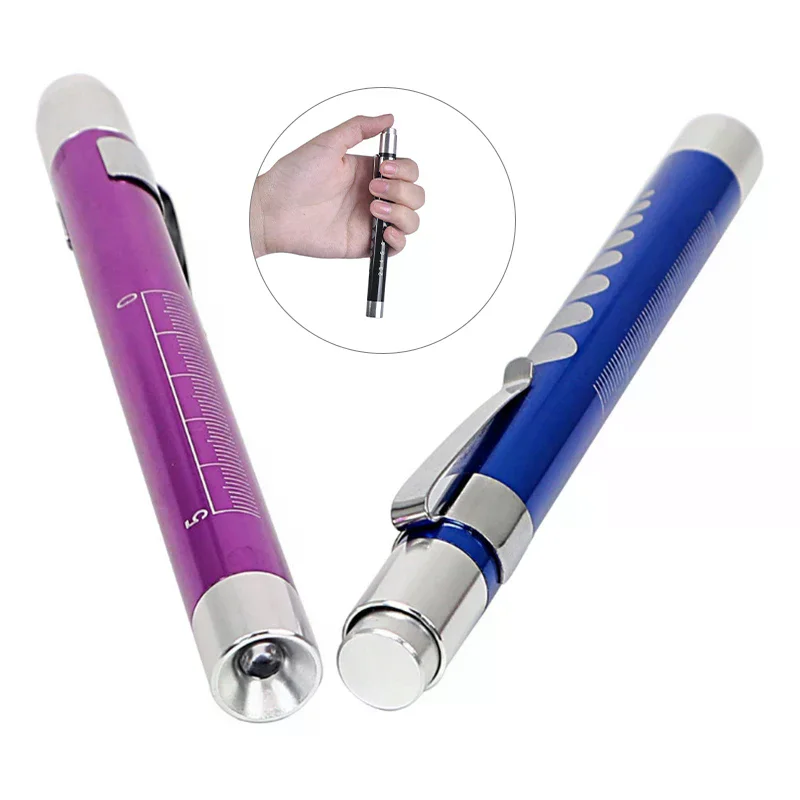 Medical First Aid Mini Pen Light Flashlight Torch LED For EMT Doctor Small Portable