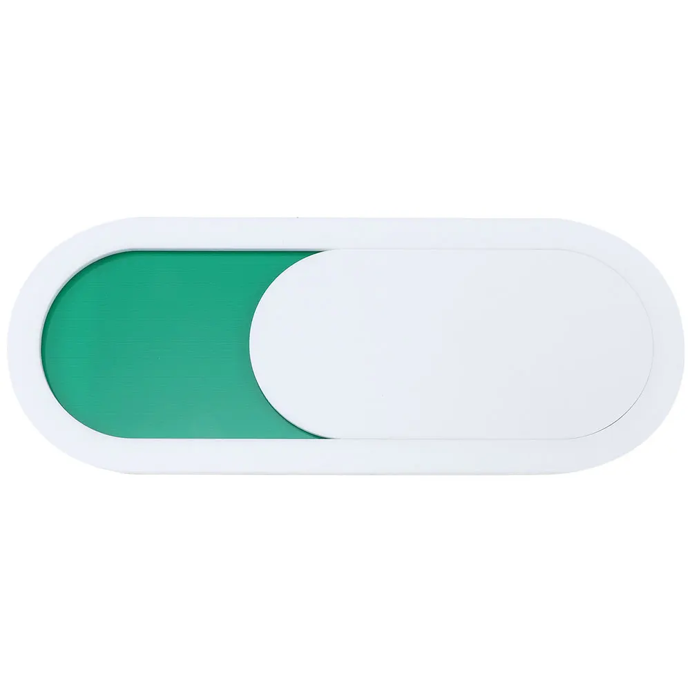 

Door Sign 10x4cm White Vacant Occupied Switchable Suitable for Toilet Privacy Public Buildings Strong