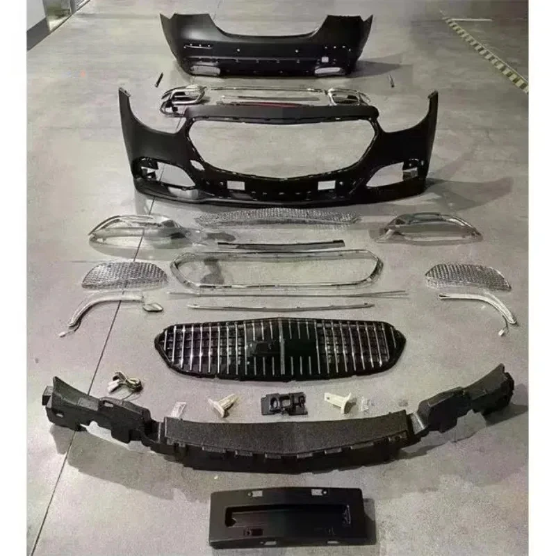 

PP Plastics W223 Upgr to Den Body Kit Car Bumpers W223 NEW S Class 2021 Bodykit