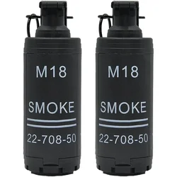 1/2Pcs M18 Toy-Hand Grenade, Tactical Smoke Grenade Model Plastic Toy-Grenade Outdoor Grenade Model.