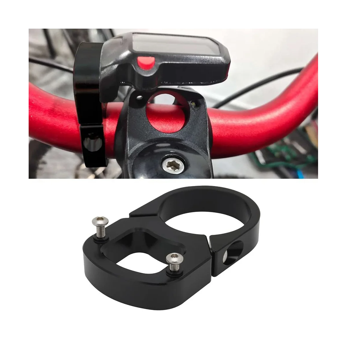 Digital Display Relocation Bracket ,Speedometer Mount Repositioning Tool for Sur Ron Light Bee X/S Segway X160/ X260