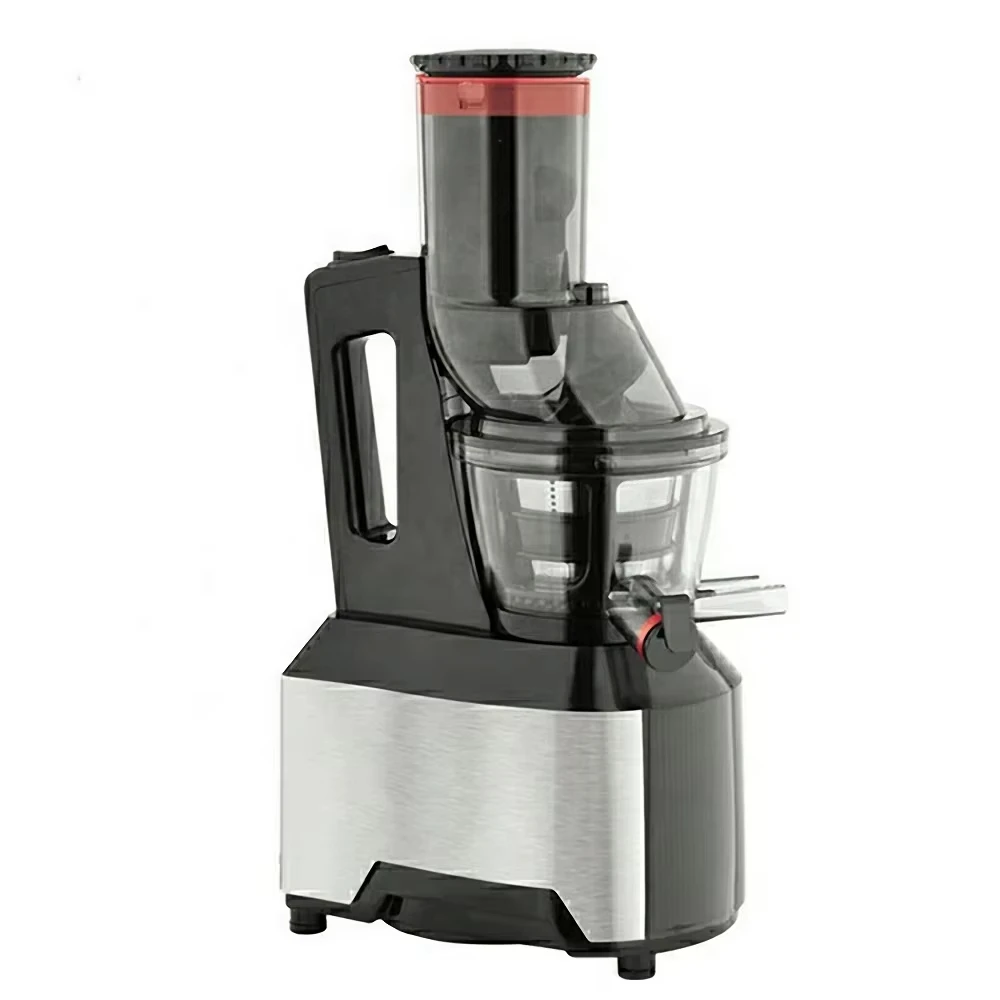 Home Automatic 350ml Stainless Steel Electric Slow Juicer with Reverse Function Multi-Function Portable for RV Use USB Charging