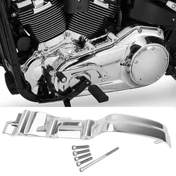 Motorcycle Chrome Inner Primary Accent Cover For Harley Touring Street Glide Electra Glide Road King FLHX FLH/T FLHR 2017-2022