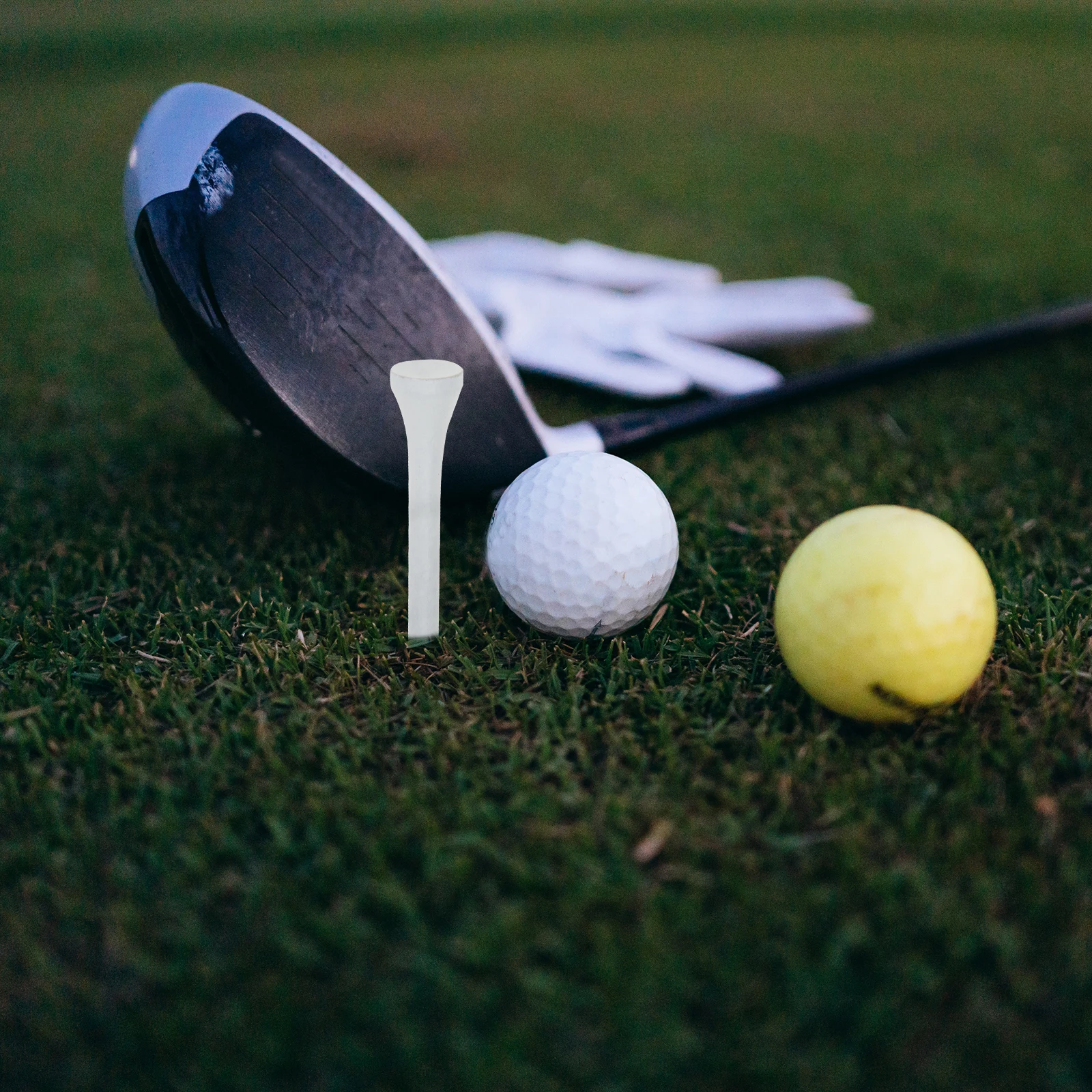 

100pcs Wooden Golf Tees Strong Durable for Practice Golfs Ball Holder Peg Accessories