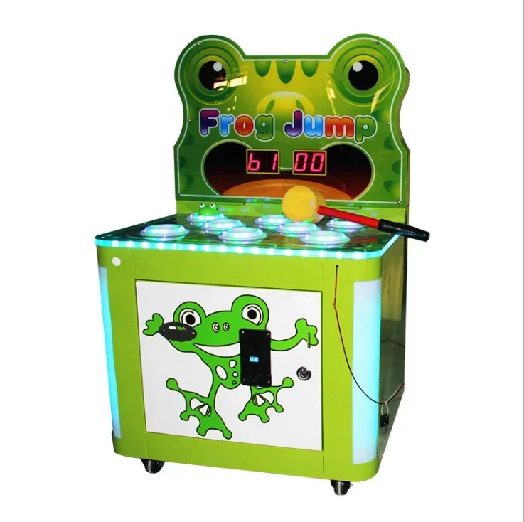 hot sale popular coin operated kids games children park machine whack a mole hammer hit machine