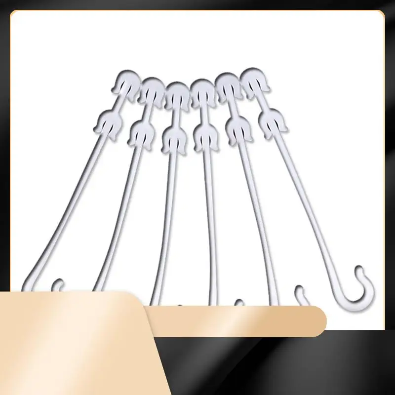 

X40A_XA-Крючок для ушей Cherry Tomato, натяжной крючок для поддержки ушей, простой в использовании крючок для подвешивания фруктов