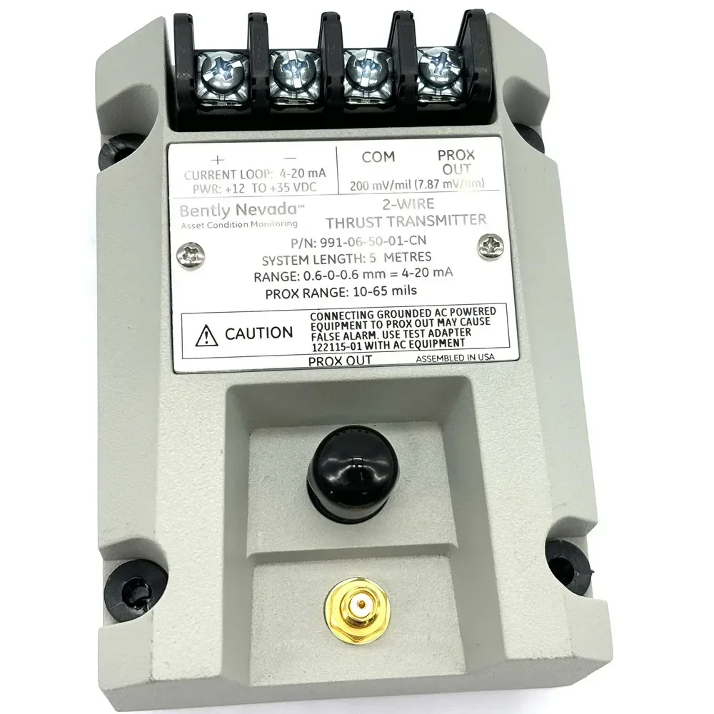 Hot Selling Bently Nevada Vibration Transmitter 991-01-XX-01-05 991-25-70-01-CN 991-06-50-01-00 2-wire Thrust Transmitter