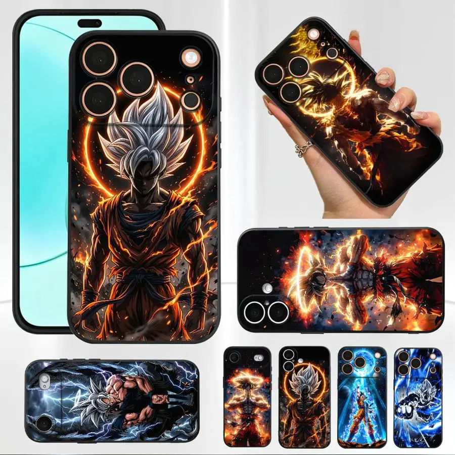Handyhülle für Apple iPhone 17 18 Pro Max 12 Air 13 Mini 15 Plus 14 16 17e 16e 11 18 XS XR 7 8 D-ragon Balls Hero