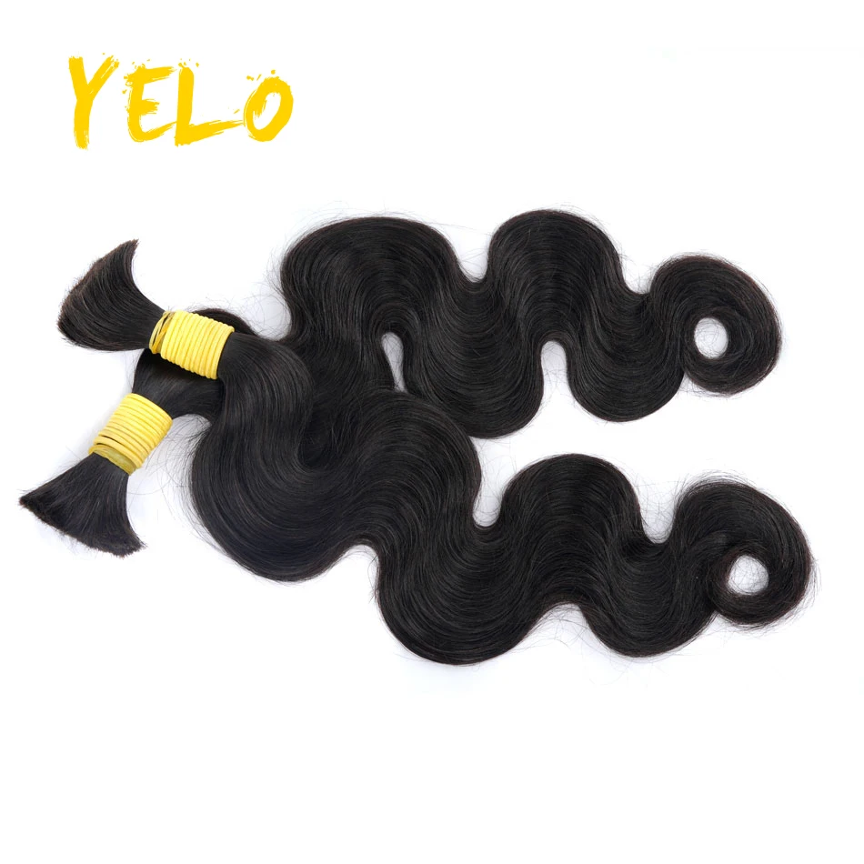 Hair Bulk For Braiding No Weft Human Hair Extensions Body Wave Natural Curvature Brazilian Remy Hair Healthy And Natural Ends