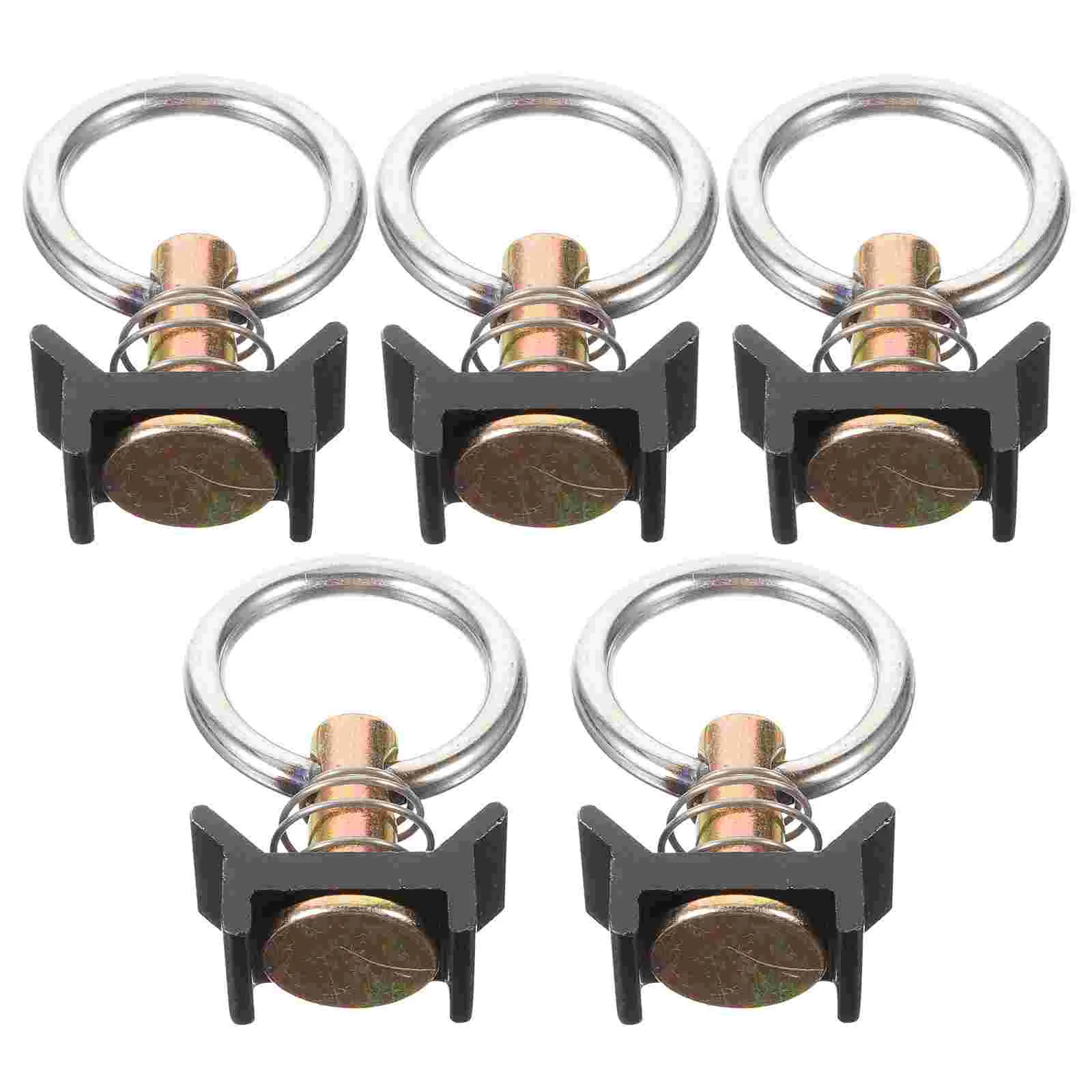 

Single Stud Fitting Audio Hanging Ring Aircraft Rack Accessories Lighting Pendant Track Connector 5pcs