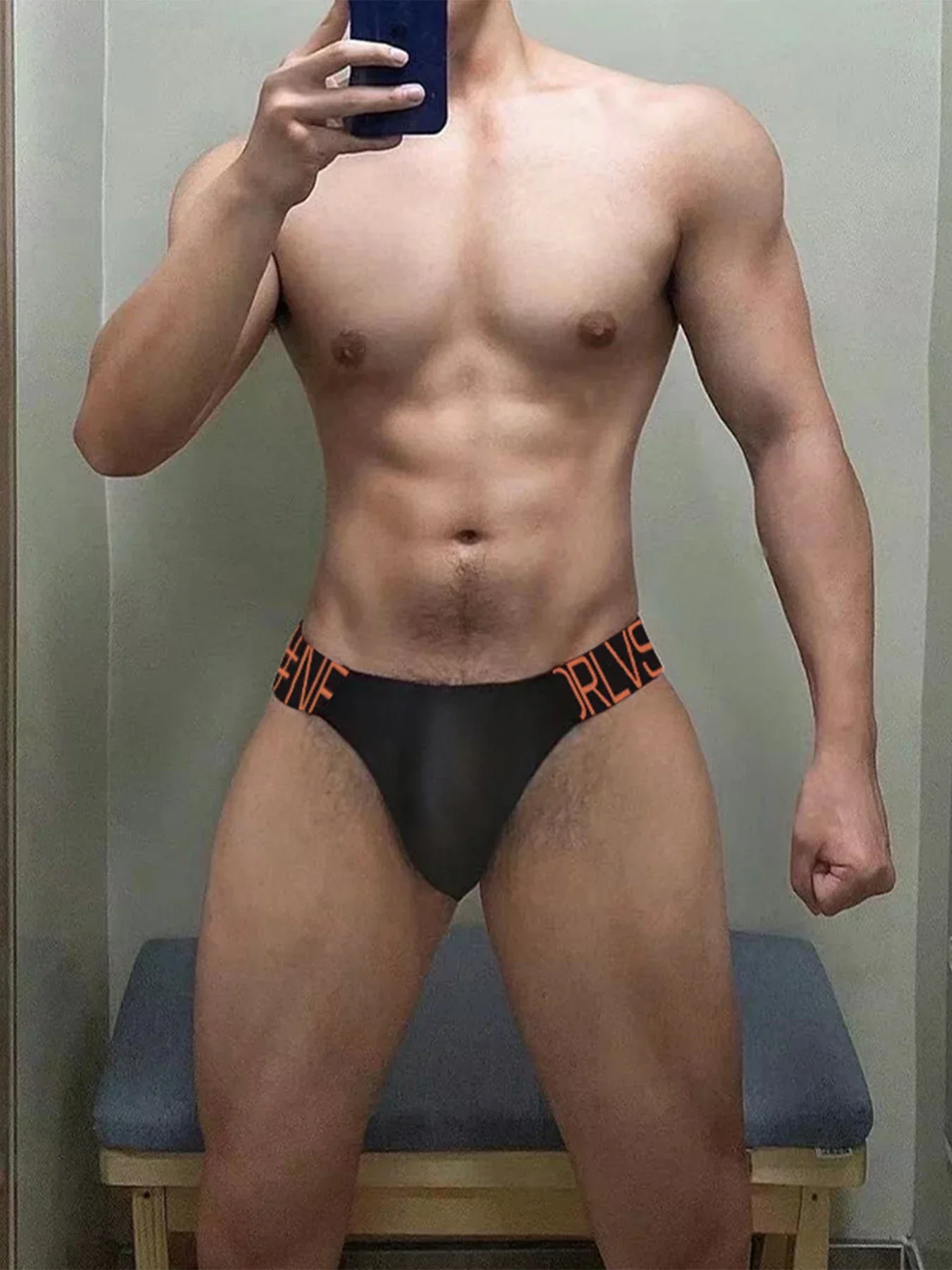 3Pcs Mixed Colors Men's Triangle Underwear Sexy High Fork Cotton Comfortable Low Waist Sports Anti-Wear Legs Men Underwear