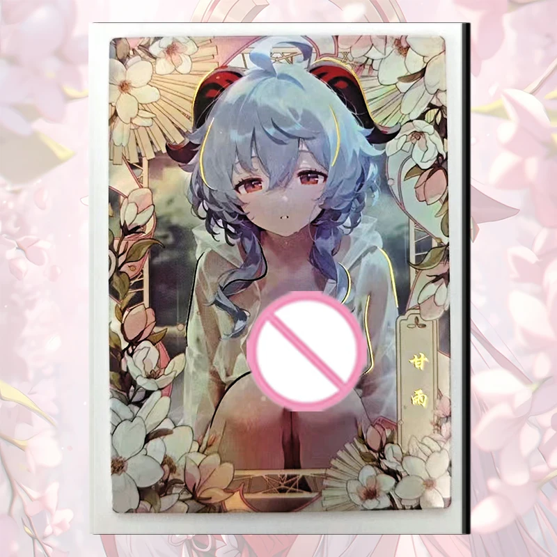 Goddess Story Love of the stars SP card Yae Miko Ganyu Hu Tao Fischl Eula Raiden Shogun boy Toy collection Birthday gifts