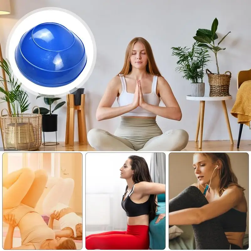 Exercise Half Ball Home Workout Exerciser Ball For Women Sport Balance Training Ball For Home Gym Exercise Balance Training