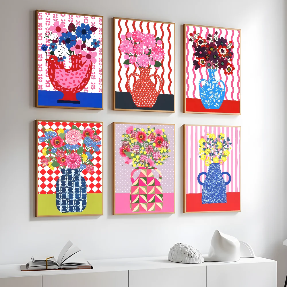 

Beautiful Flowers Literary Romance Art Poster Prints Perfect Design Nordic Modern Home Decor Gift Quality Goods