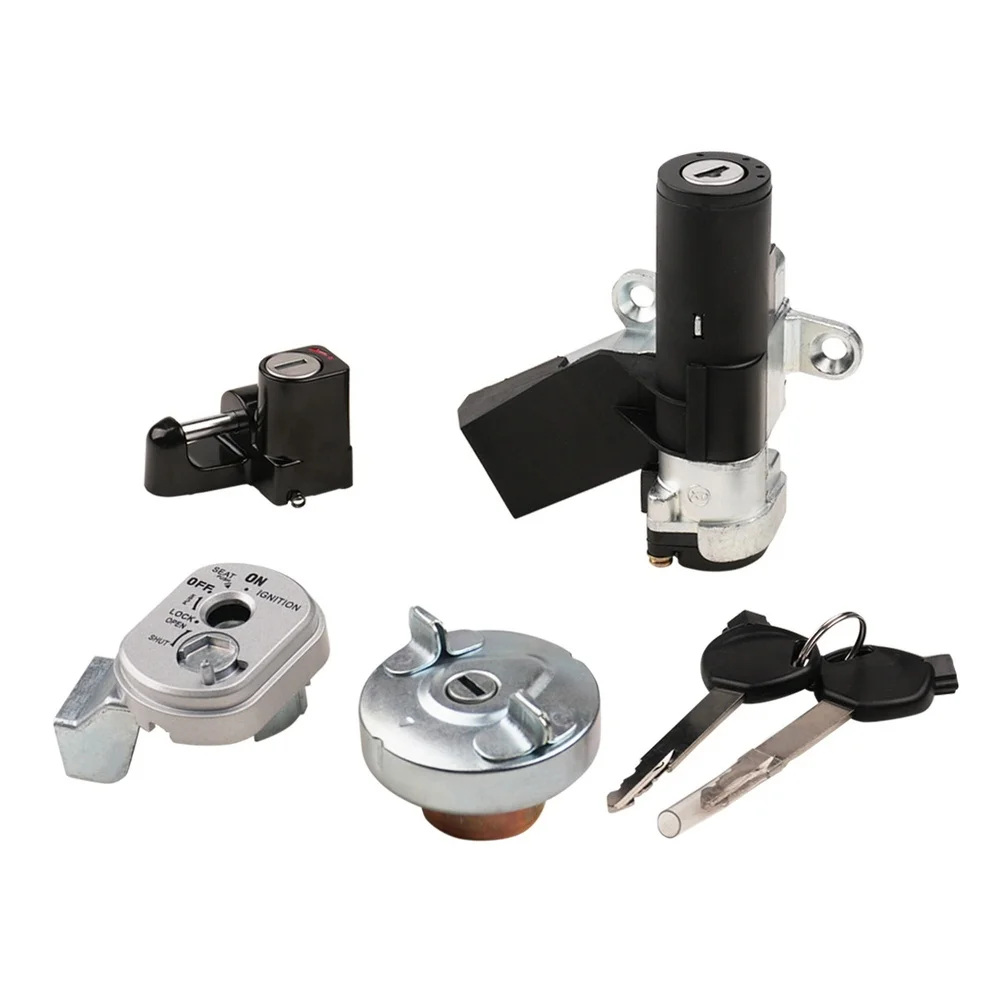 

For Honda For Ruckus Ignition Switch Lock Key Kit 35014-GEZ-Y21 for NPS50 Scooter Front Placement Direct Install