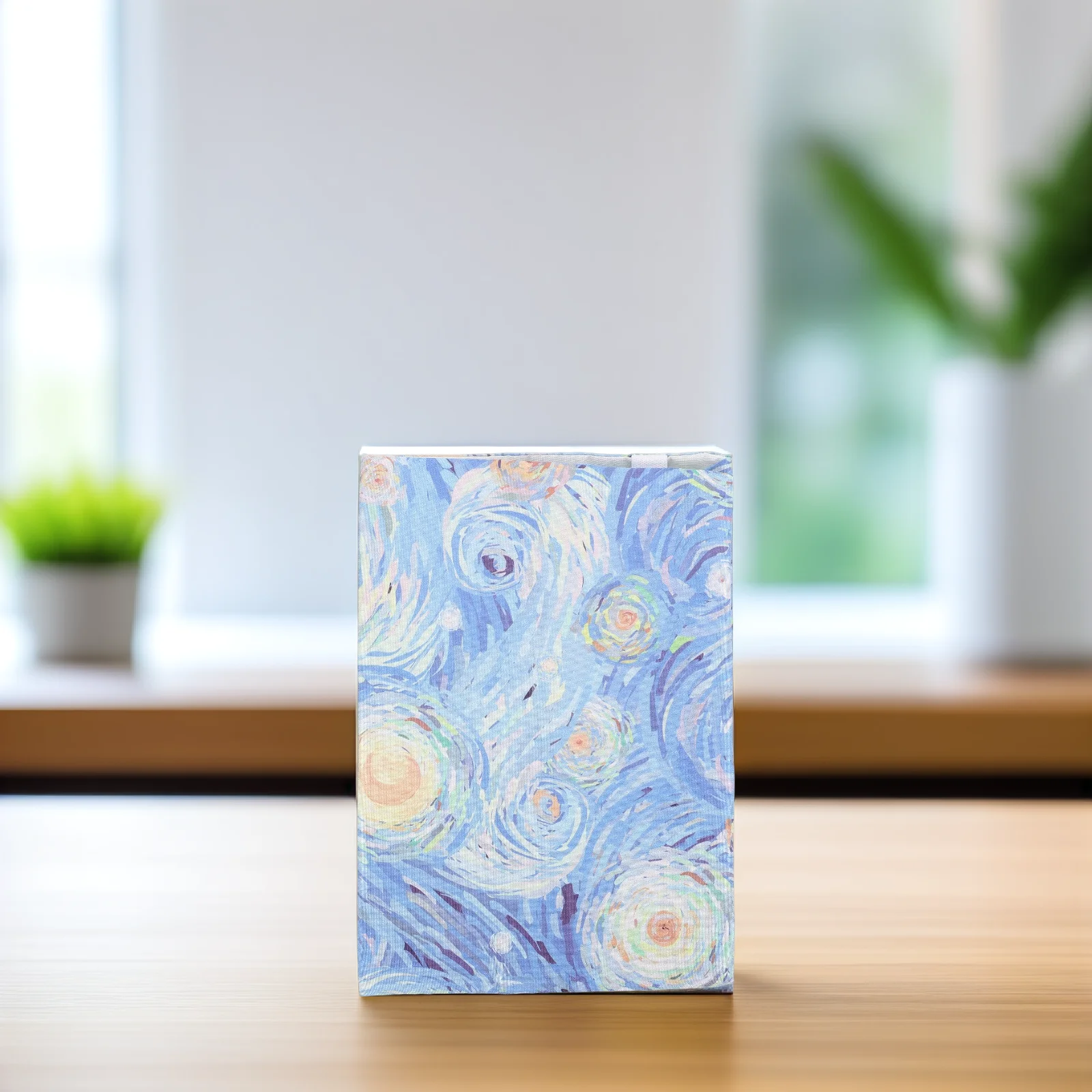 

A5 Cloth Book Cover Hand Made Protector for Blue Decorative Notebook Journal Writing Accessories Stylish