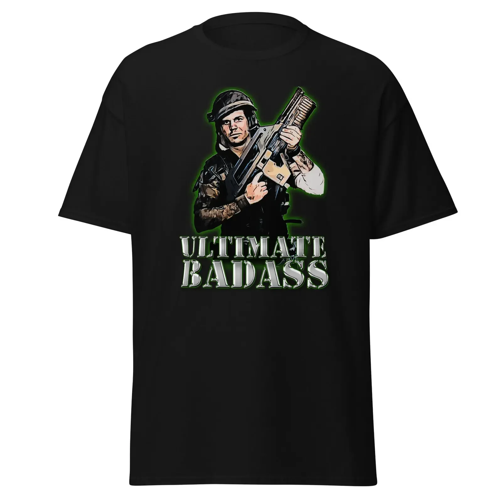 aliens movie bill paxton 80s horror shirt Ultimate Badass